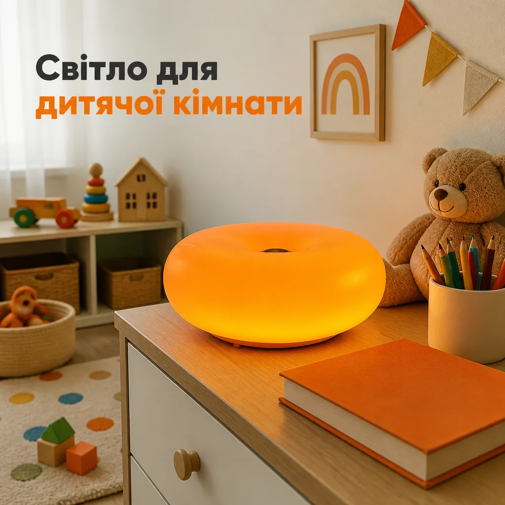 Світильник в інтер’єрі